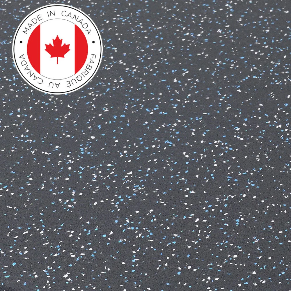 GORILLA 2X2 8MM TILE INTERLOCK BLACK-BLUEJAY V2 - Kat Mar Sports LLC