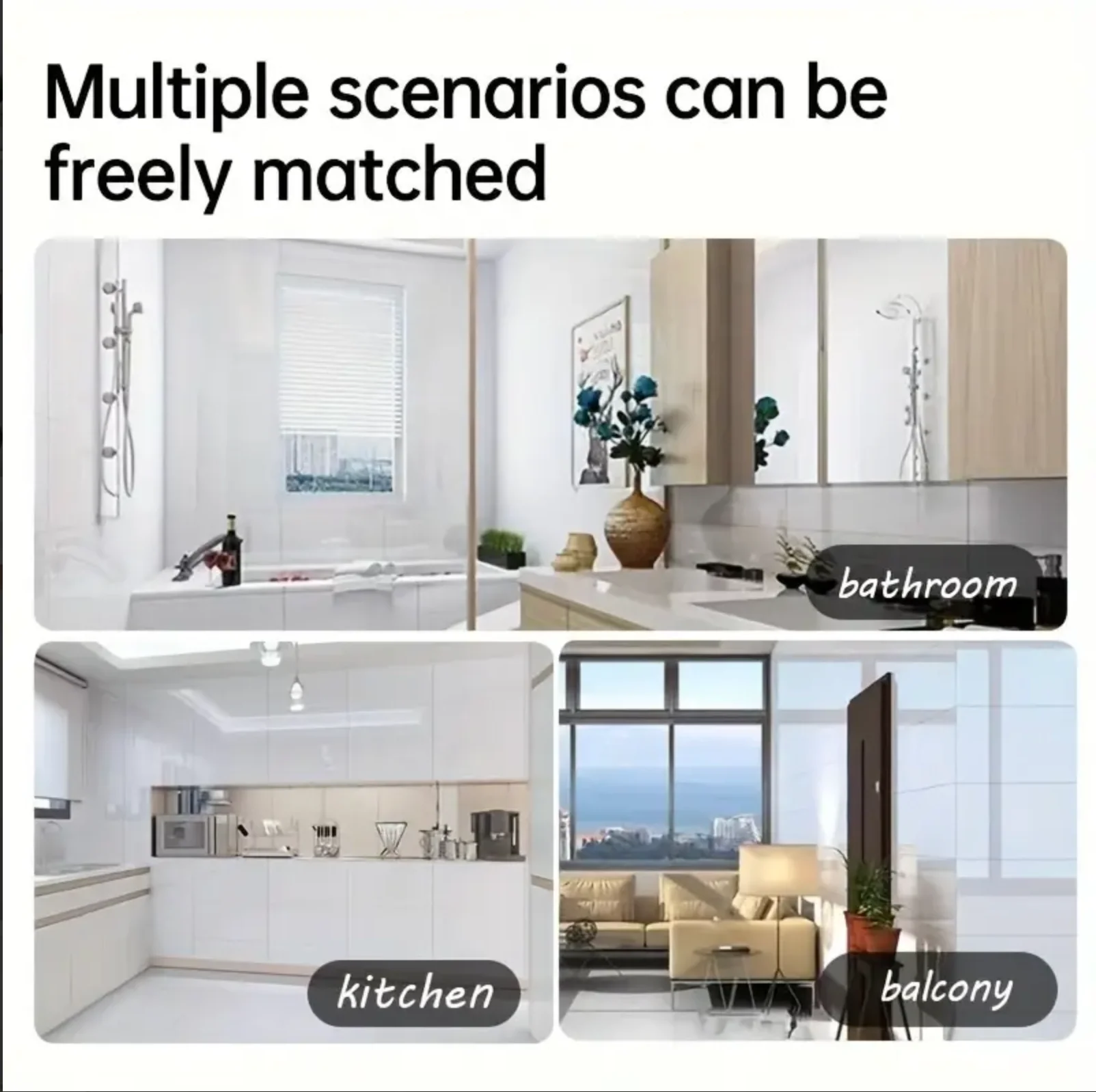 10pcs of PVC Dark grey wall tiles sticker -30x60 cm - Kat Mar Sports LLC