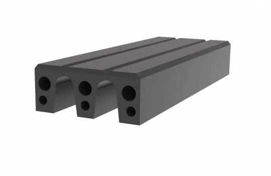 Rubber Composite M-fender blocks with UHMWPE Top layer - Kat Mar Sports LLC