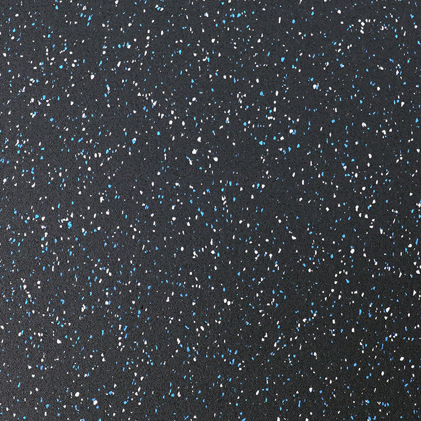GORILLA 2X2 8MM TILE INTERLOCK BLACK-BLUEJAY 10% - Final Stock - Kat Mar Sports LLC