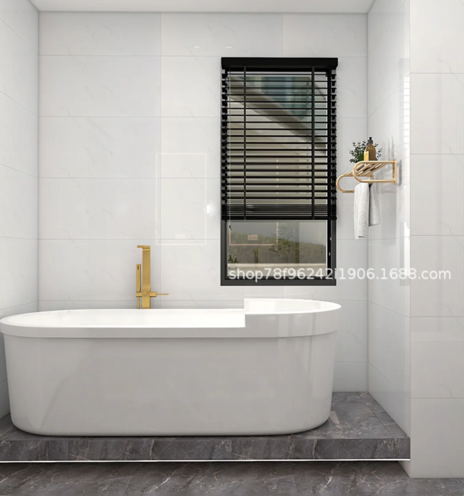 10pcs of PVC Jezz white wall tiles sticker -30x60 cm - Kat Mar Sports LLC