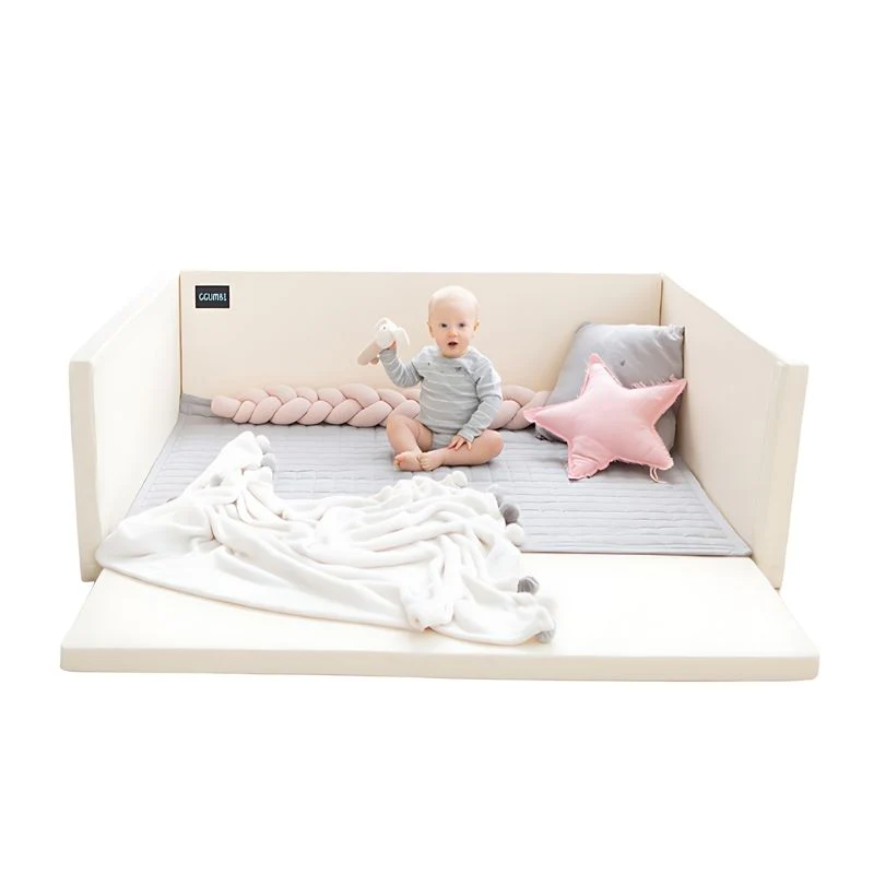 Ggumbi Lucky Star Clean Bumper Play Room - Ivory - Extra Large - Kat Mar Sports LLC