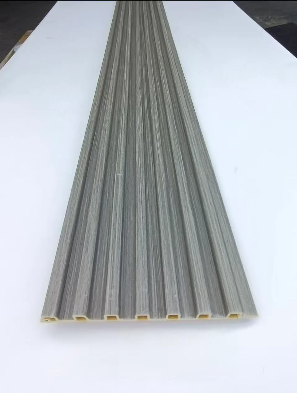 Fluted Panels 150x3000mm WPC Slated Wall Panel - Grey - Kat Mar Sports LLC