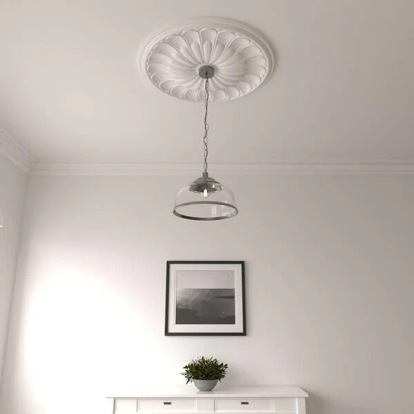 New Flower Ceiling Medallion - 530mm - Kat Mar Sports LLC