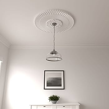 New Flower Ceiling Medallion - 530mm - Kat Mar Sports LLC
