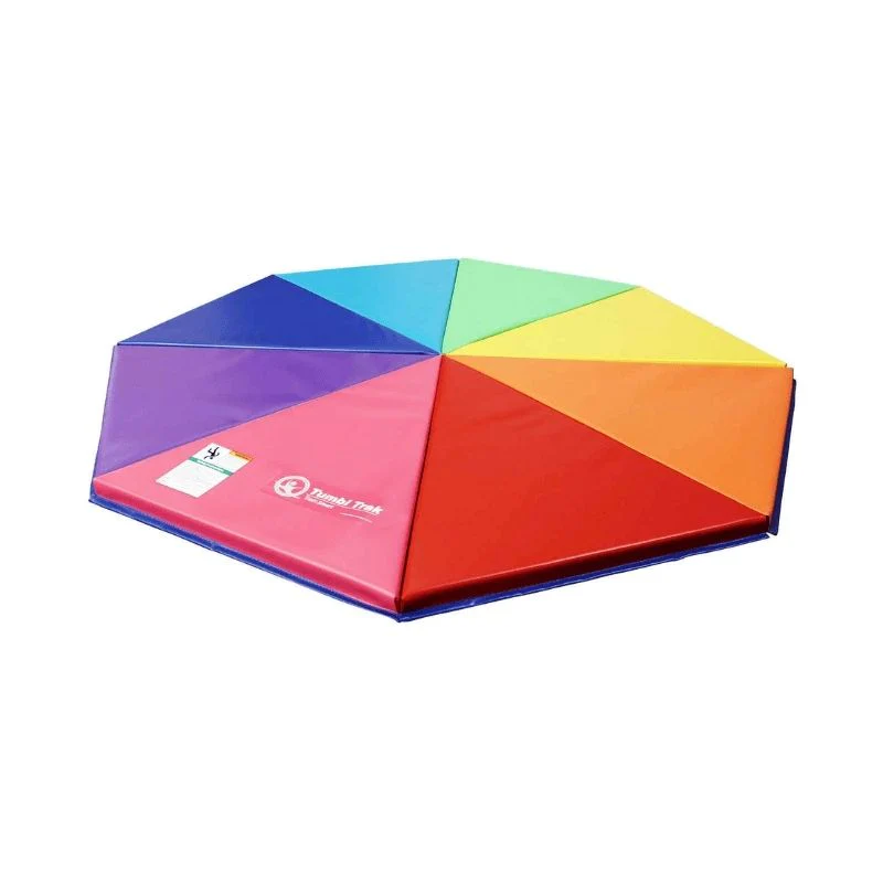 Tumbl Trak Rainbow Pizza Mat - Kat Mar Sports LLC