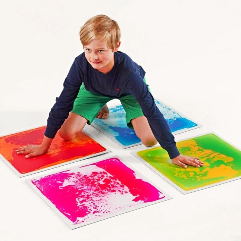 TFH Large Square Liquid Floor Tiles - 4 Set - Kat Mar Sports LLC