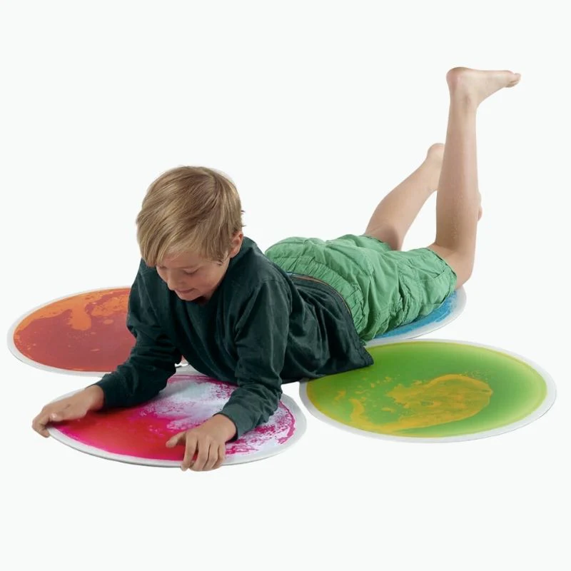 TFH Large Circle Liquid Floor Tiles - 4 Set - Kat Mar Sports LLC