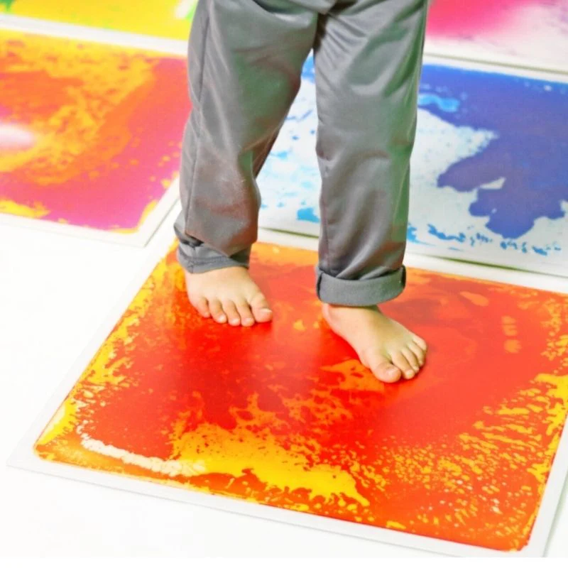 TFH Large Square Liquid Floor Tiles - 4 Set - Kat Mar Sports LLC